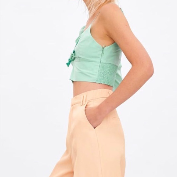 LAST ONE! ZARA Limited-Edition BALLOON Uni Sleeve TOP Medium - Picture 6 of 7